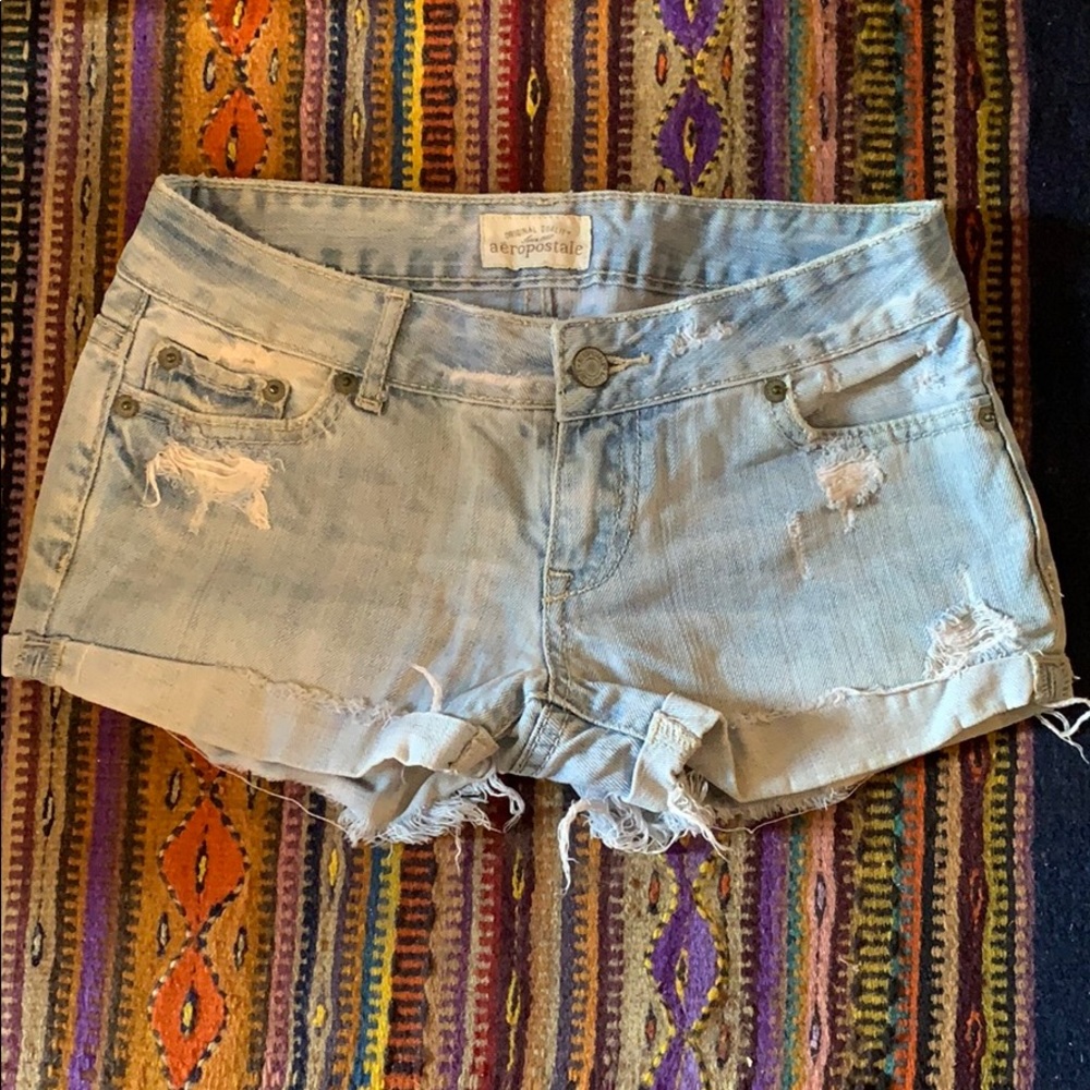 Denim Short Shorts